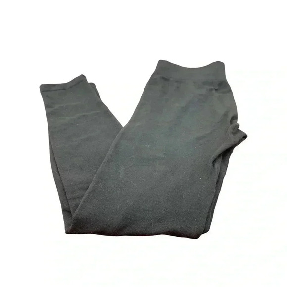 Catherine Malandrino fleece lined  winter leggings with four-way stretch - Picture 1 of 5